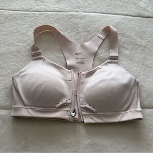 Nike Women's Dri-FIT Alpha High-Support Padded Zip-Front Sports Bra